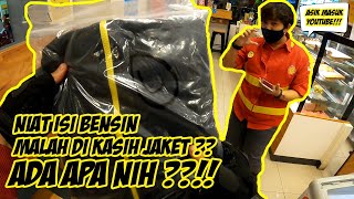 NIAT ISI BENSIN SHELL MALAH DI KASIH JAKET || VLOG NMAX screenshot 2