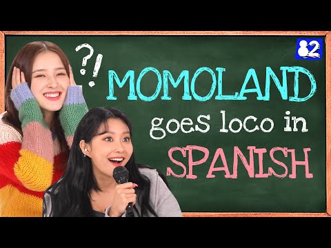 Which MOMOLAND member secretly dreams in Spanish? l Tongue Twister