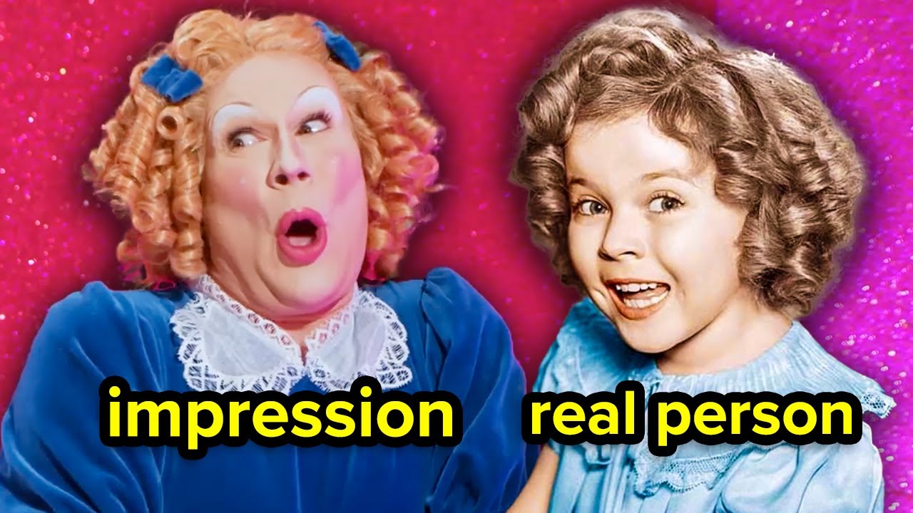 Comparing Snatch Game Impressions to the Real Person