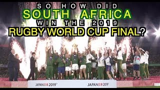 So how did South Africa win the Rugby World Cup final? | The Squidge Report screenshot 5