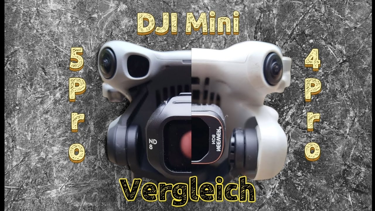 DJI Mini 4 und 5 Pro im Vergleich - YouTube