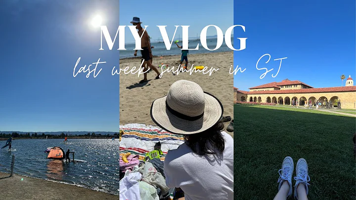 [VLOG] Last week summer in Cali !! Ft. Stanford University, Beach and SUP