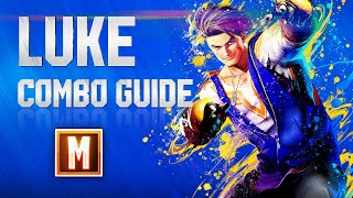 Luke Combo Guide modern Controls  Street Fighter 6