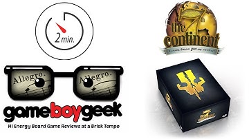The 7th Continent (Allegro 2-min) Review with the Game Boy Geek