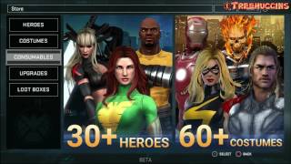 Marvel heroes omega gambit gameplay!!!!!!!!!