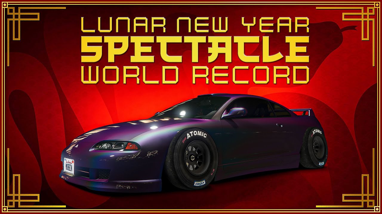 GTA 5 Lunar New Year Stunt Race “Spectacle” │ 2:09.813 │ PS5 WR