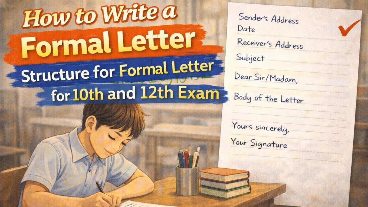 how to write formal letter in English| structure for formal letter in hindi
