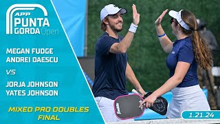 2024 APP Punta Gorda Open I Fudge/Daescu vs. J. Johnson/Y. Johnson | Mixed Doubles Final