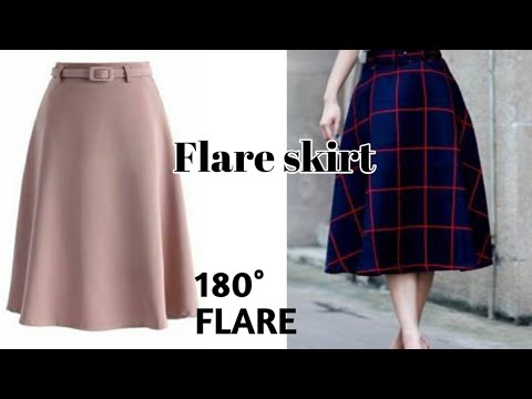 180° Flare Skirt - YouTube