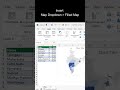#ExcelHack 🤯 To Visualize Geographical Data in Excel Using Filled Map Tool #Shorts #ExcelMap