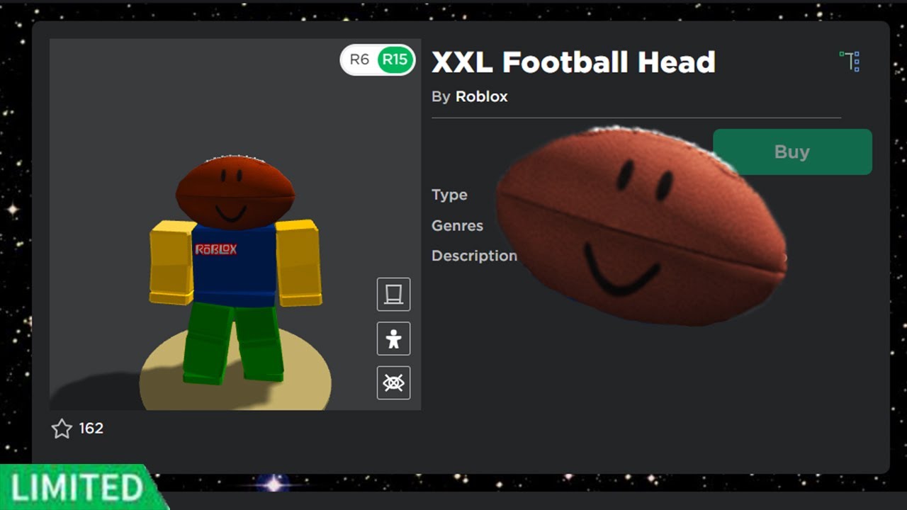 New XXL Football Head LIMITED! YouTube