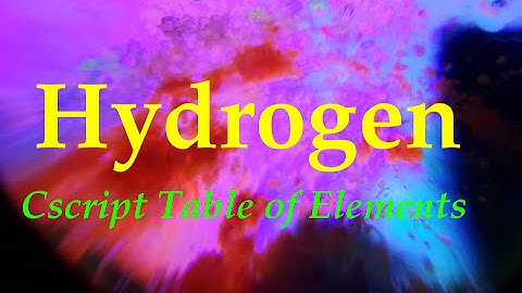 Hydrogen- Periodic Table of Writing Systems - Cscript Computer Human Bi-Friendly Writing System