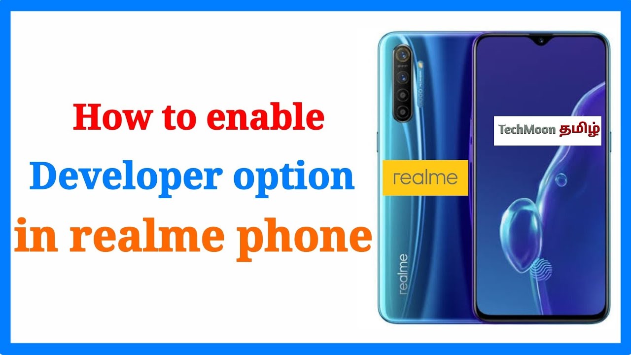 How to enable usb debugging in realme phone in tamil