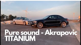 BMW 1M Coupe: Akrapovic Pure Sound