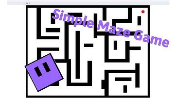 How to create a SIMPLE MAZE GAME in Scratch #scratch