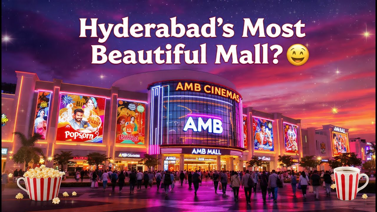 AMB Mall Hyderabad Full Tour | Hyderabad’s Most Luxurious Shopping & Cinema Experience