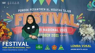 Festival Hsn 2021 Andini Devita Aulia - Lomba Vokal