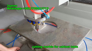 Granite Stone Quartz CNC Countertop Center Sink Cutting Machine for Benchtop Edge Profiler Polishing