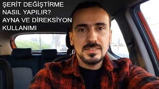 ŞERİT NASIL DEĞİŞTİRİLİR?ŞERİT DEĞİŞTİRME,YAN AYNA KONTROLÜ,KÖR NOKTA MAHMUTBEY DİREKSİYON SINAVI