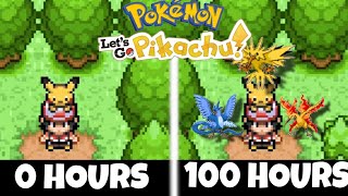 Pokemon Let's Go Pikachu Gba For 100 Hour's | Pokemon Let's Go Pikachu gba