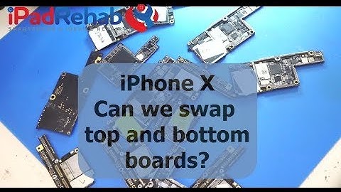 iPhone X Data Recovery--Will it boot if you swap the mainboard and RF boards?