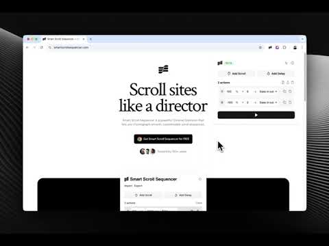 Smart Scroll Sequencer video preview 2