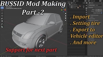 BUSSID MOD Making (part -2) - Download and import 3d models and more