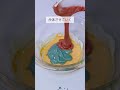 【リベンジ編】三原色でホワイトチョコを黒に染めたい...#shorts