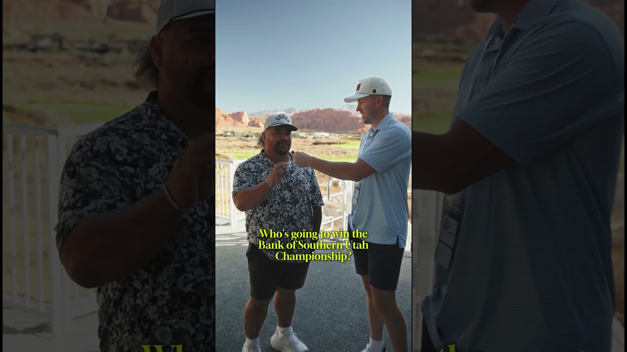 Who’s going to win? Malosi’s pick vs mine at the Bank of Utah Championship
