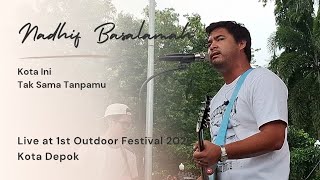 Download Lagu Nadhif Basalamah - kota ini tak sama tanpamu | Live at Depok MP3