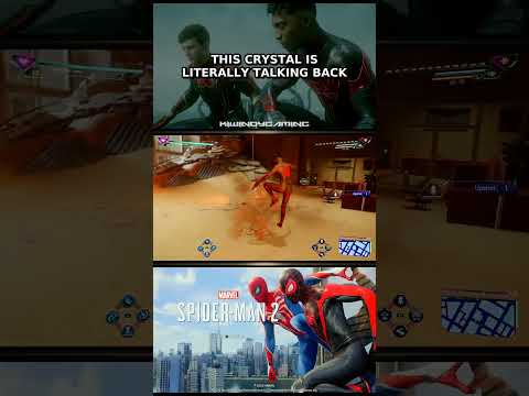 Spider-Man investigates Marko's memory crystal