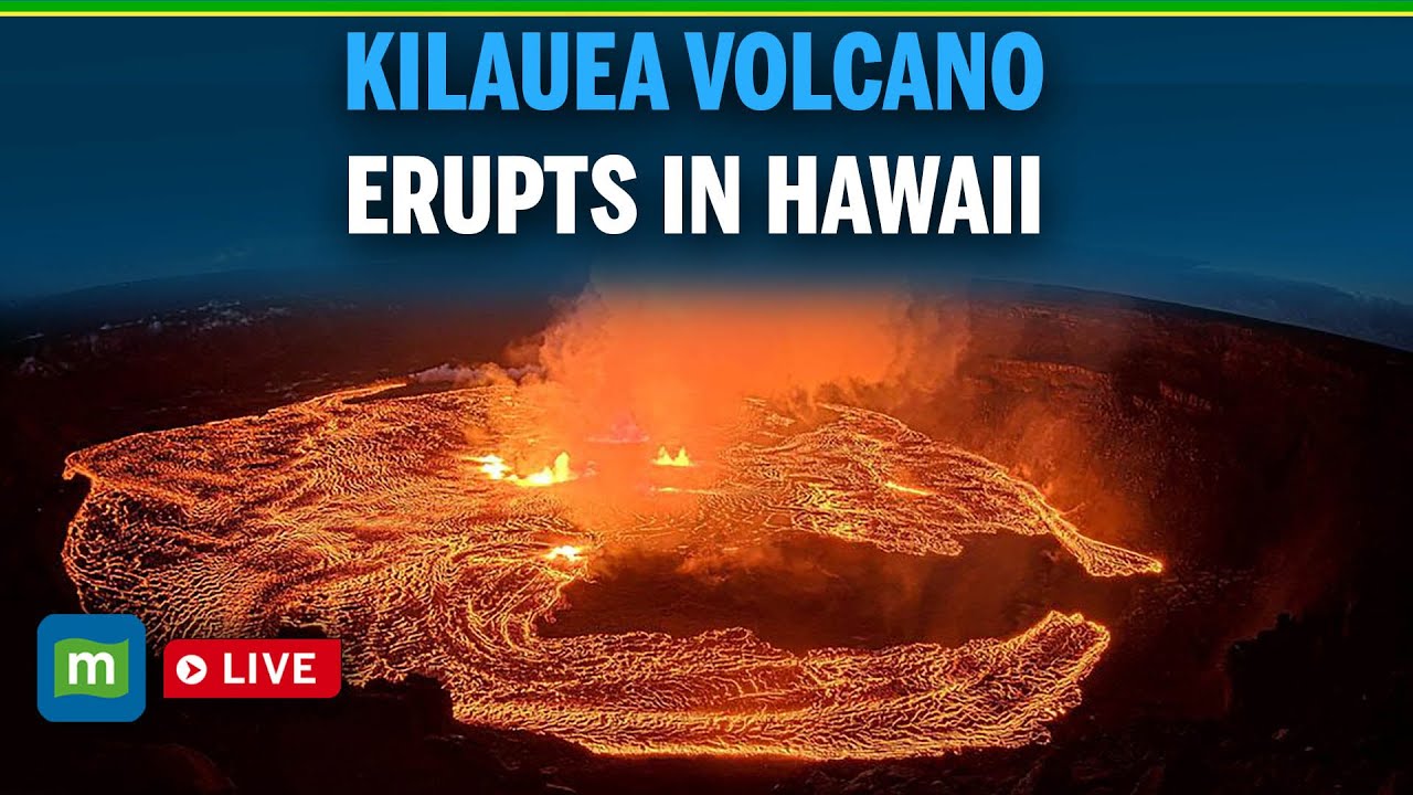 Hawaii Volcano LIVE: Lava Erupts From Kilauea - YouTube