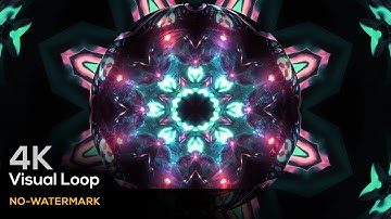 4K VISUAL LOOP ANIMATION RESOLUME (VJ LOOP) - KALEIDOSCOPIC