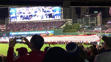 2016 World Series Game 1 Cleveland Indians Starting Lineup Introduction