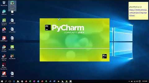 Bahasa Python Sesion 2 : Instalasi Aplikasi Python, Jdk dan Pycharm