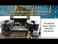 The british typex cipher machine explained