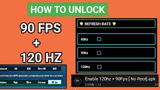 How To Boost Gaming Performance + 120 Hz Refresh Rate Any Phone | Fps Booster Script✅