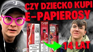 CZY SPRZEDADZĄ DZIECKU E-PAPIEROSA - 14 LATEK Z UKRYTĄ KAMERĄ IDZIE KUPIĆ E-PAPIEROSY!