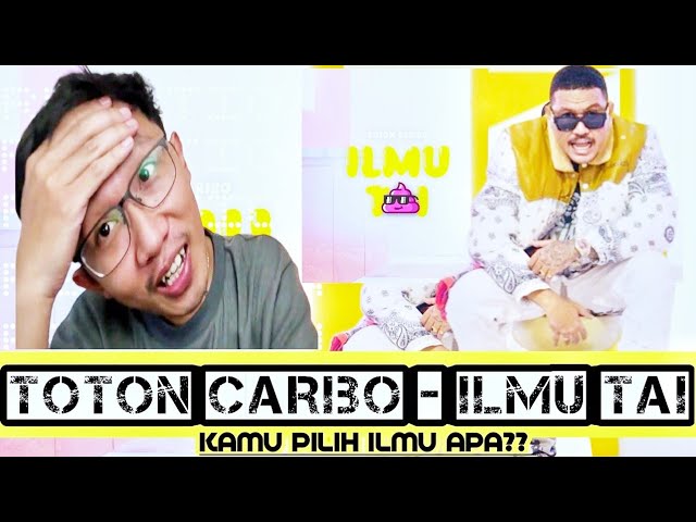 TOTON CARIBO -ILMU TAI  REACTION |  NAMBAH ILMU SATU LAGI , ILMU 💩💩💩 class=