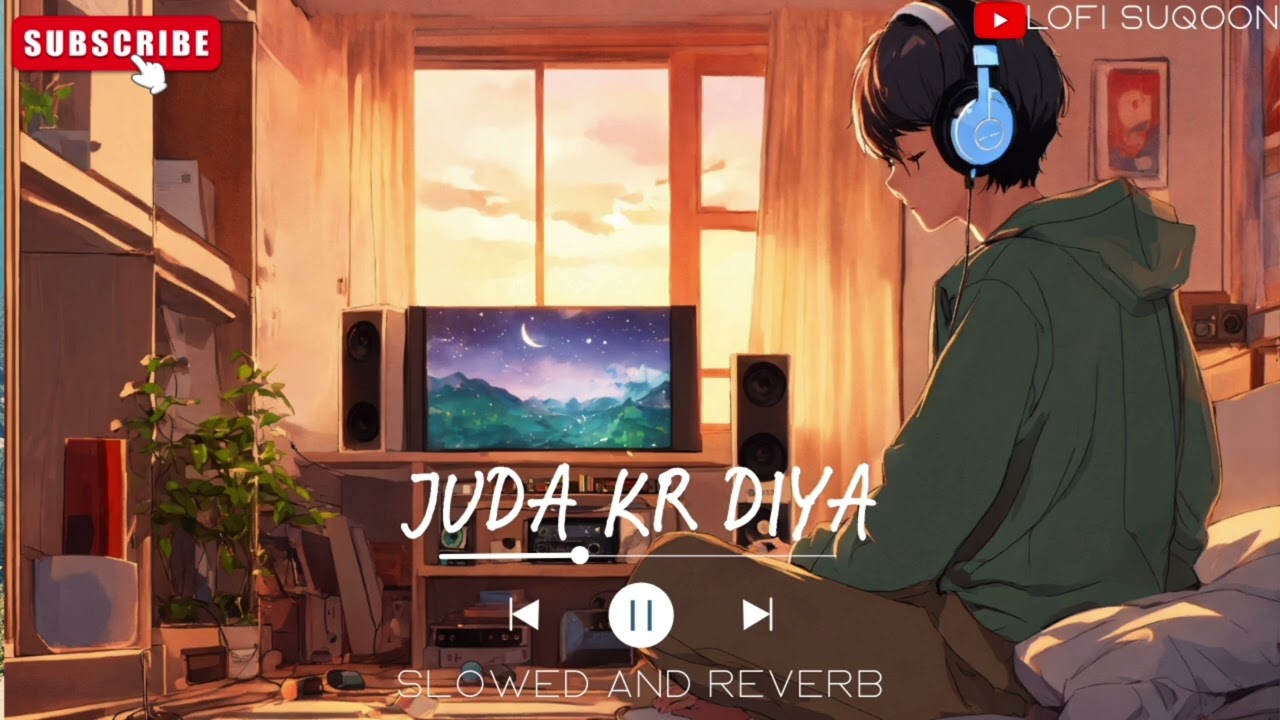Juda Kr Diya | Lofi Song 🎵 | Slowed And Reverb Song | @LOFISUQOON 🖤