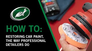Restoring Car Paint, The Way Professional Detailers Do
