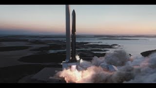Stunning animation from Space X of Starship launch and orbit