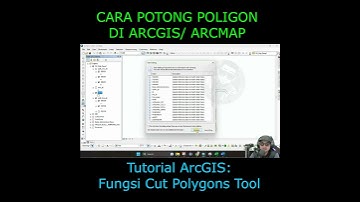 CARA MEMOTONG POLIGON DI ARCGIS/ ARCMAP | Tutorial ArcGIS : Cut Polygons Tool #arcgis #arcmap