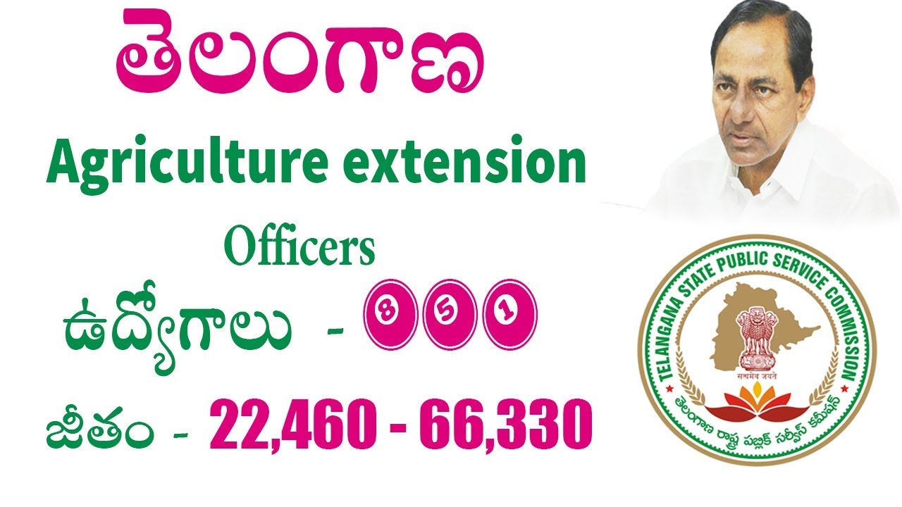 TS Agriculture Extension Officer Recruitment 2017 , 851Vacancies YouTube