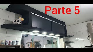 ARMÁRIO DE COZINHA DRYWALL - PARTE 5