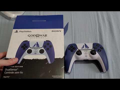 Controle Sony Dualsense / Sem Fio para PS5 - God Of War Ragnarok