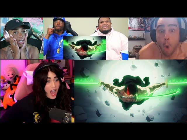 JOUNIN REACT - REAGINDO Zoro e Sanji Vs King e Queen