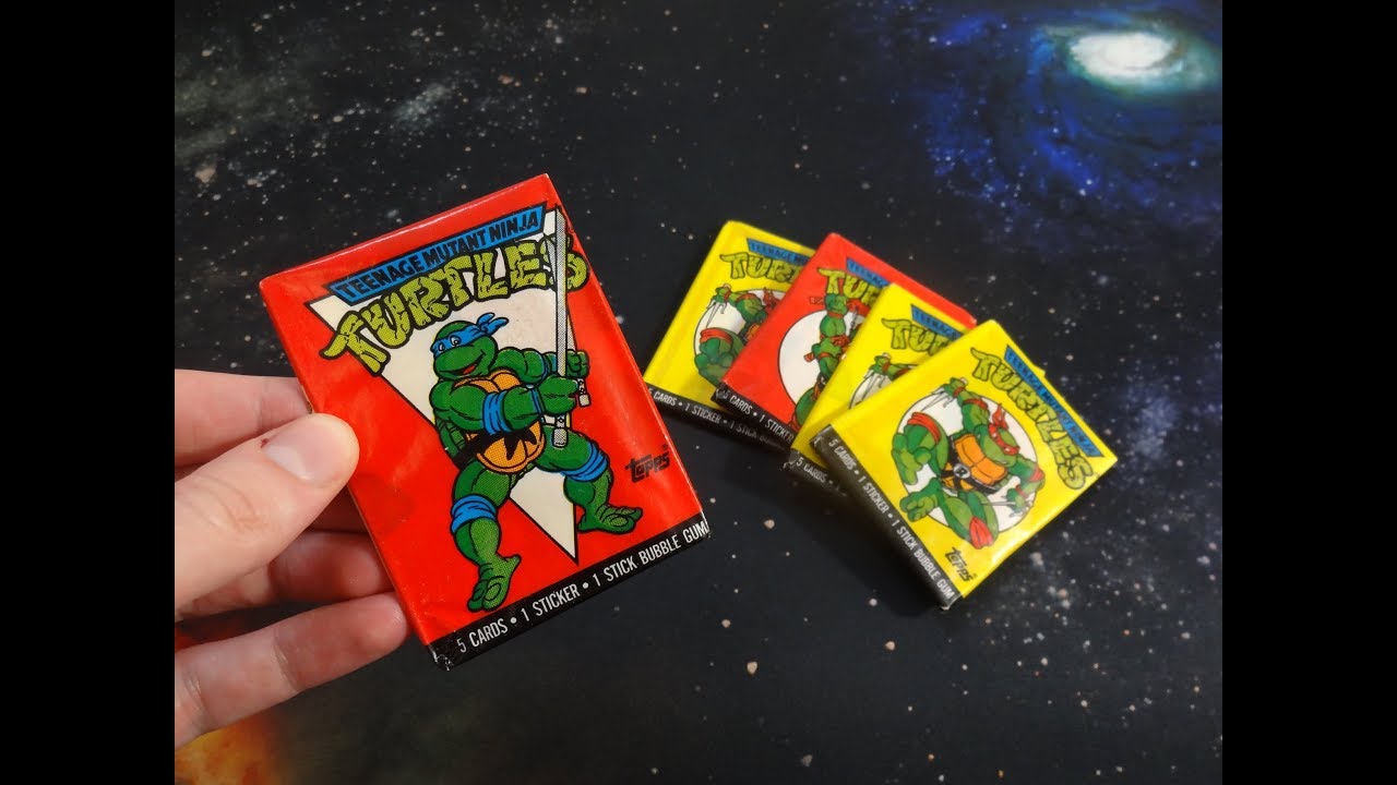 Teenage Mutant Ninja Turtles 1989 Trading Card Packs - Random