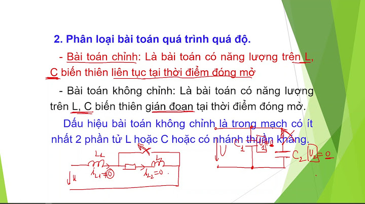 Bài tập quá trình quá độ trong mạch điện năm 2024