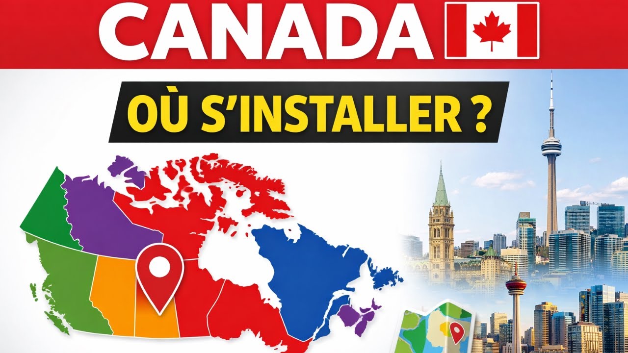 Canada: provinces et territoires - Ou s'installer quand on arrive?